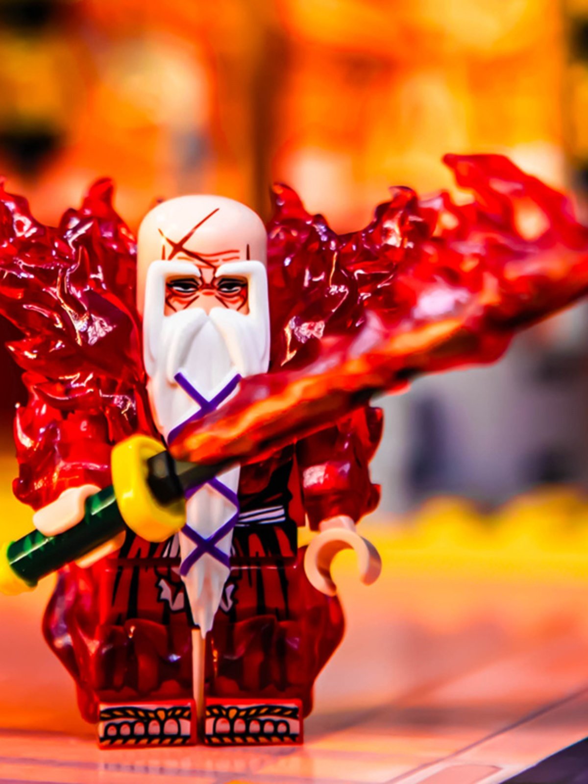 국가 조수 장난감 애니메이션 데스 마운틴 모토모토 류자이 시게쿠니 미니피규어 잔류 감옥 옷 형태 빌딩 블록 레고에 적합