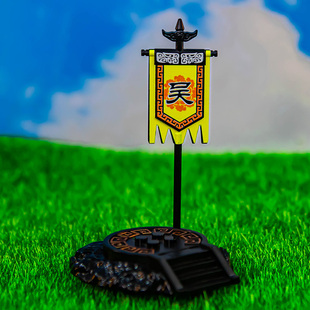 中国积木点将台三国演义小侠关羽赵云刘备第三方小人仔拼装玩具