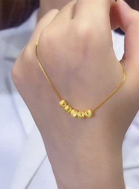 网红爆款五福临门项链女