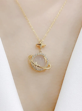 网红爆款星月神话项链女2024新款