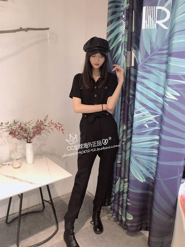 【清仓299】other stories Belted Lyocell Jumpsuit短袖服连体裤