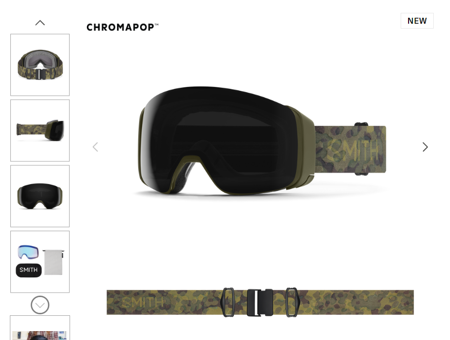 现货史密斯SMITH 4D MAG 大视野滑雪镜滑雪眼镜护目镜防雾镜片