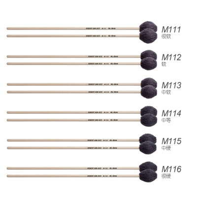 马林巴槌Vic Firth专业演奏木琴槌m112 m113 m114 m115 m124 m125