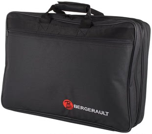 新品推荐博格Bergerault双肩槌包马林巴槌包SBGM黑色乐器包包邮