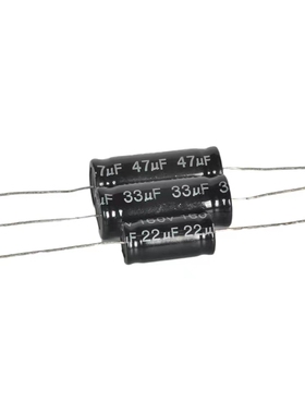 电解电容器160v22uf 160v33uf 160v47uf 穿心轴向有极卧式电容器