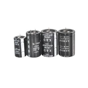 鋁電解CD293鈕角電容器450V100UF 470UF功放逆變器用 330UF 220UF