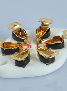 供应镀金6脚电子管座、电子管插座可用于VT57/VT58/RK49/等