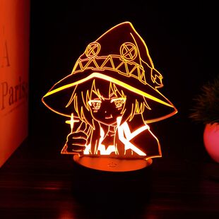 为美好的世界献上祝福周边惠惠阿克娅小夜灯手办现货立牌摆件礼物