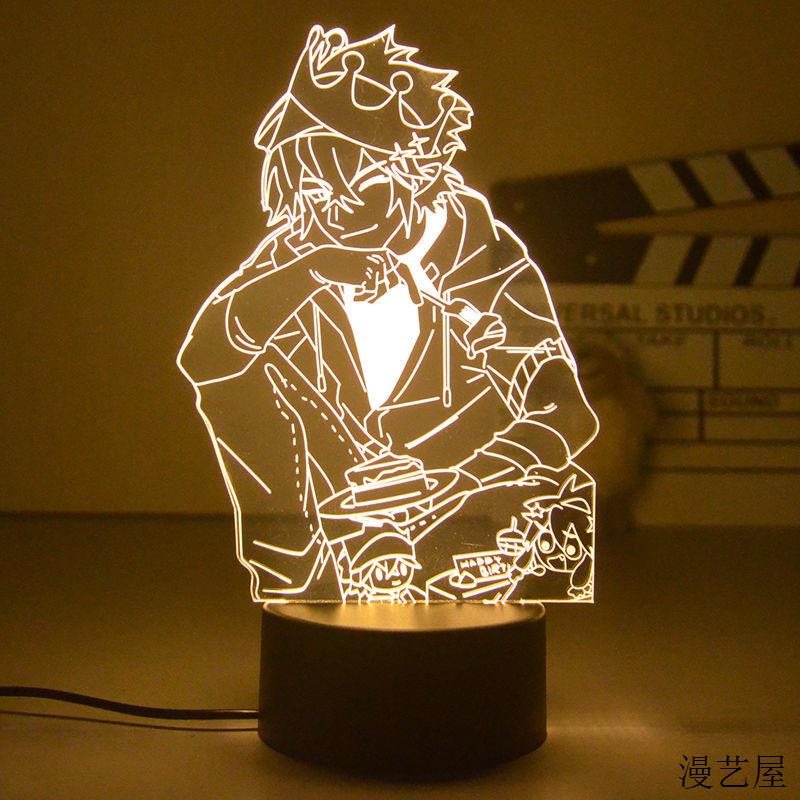 凹凸世界周边雷狮安迷修秋小夜灯图片