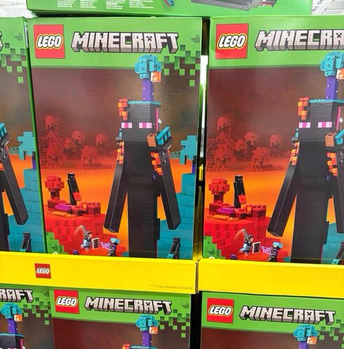 开市客LEGO乐高21279末影人塔楼男女孩儿童益智拼搭积木玩具