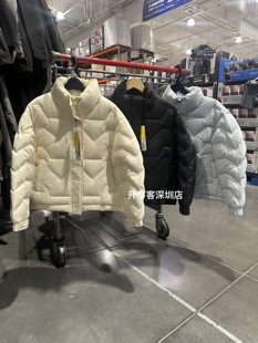 开市客新品Arrow箭牌女士立领鹅绒羽绒服短款保暖外套面包服上衣