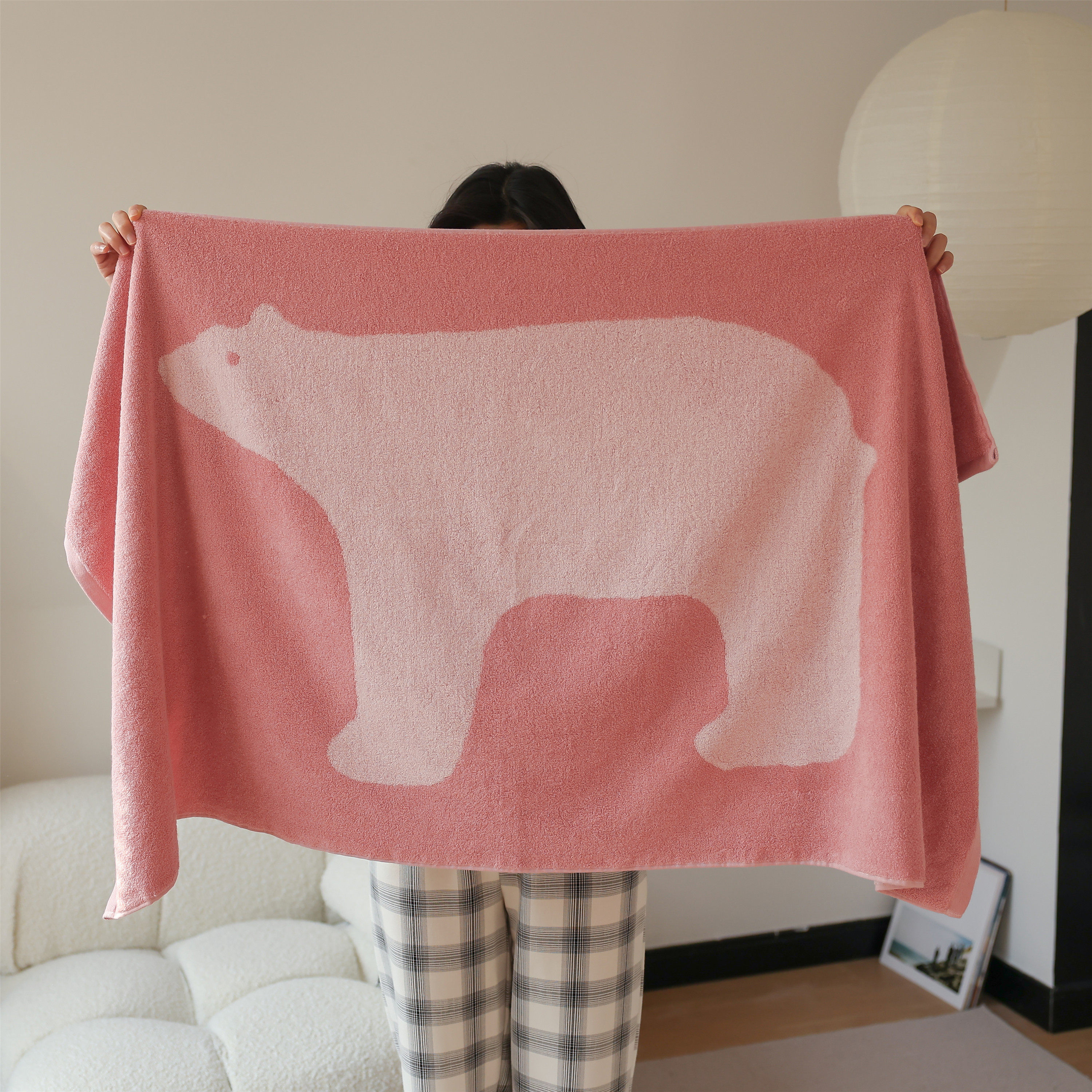 憨憨熊 纯棉加厚洗脸毛巾 浴室泳池洗澡浴巾情侣柔软吸水洗脸方巾,居家布艺,毛巾/面巾,淘宝优惠券,粉丝福利购,淘宝优惠卷