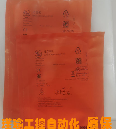 IFM易福门接近开关全新传感器