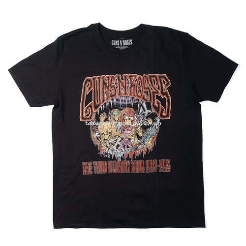 GunsNRosesT恤vintage现行版