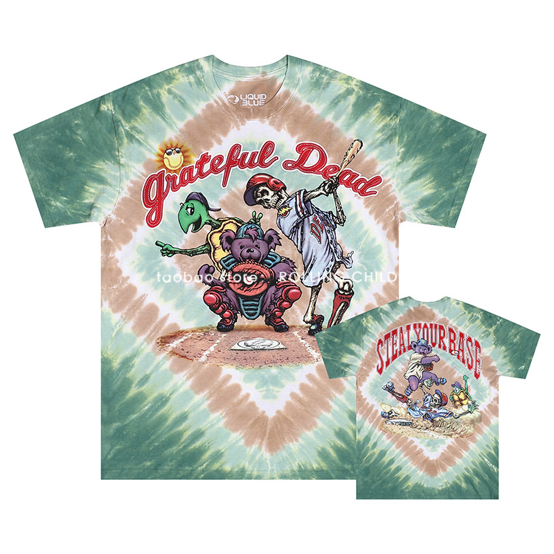 正版GratefulDead扎染T恤现行版