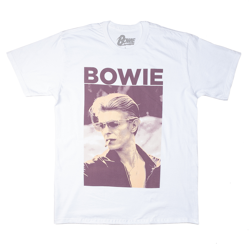 正版David Bowie大卫鲍伊美式复古vintage重金属摇滚乐队短袖T恤