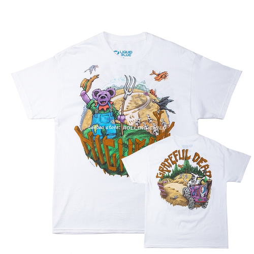 GratefulDead短袖摇滚乐队周边