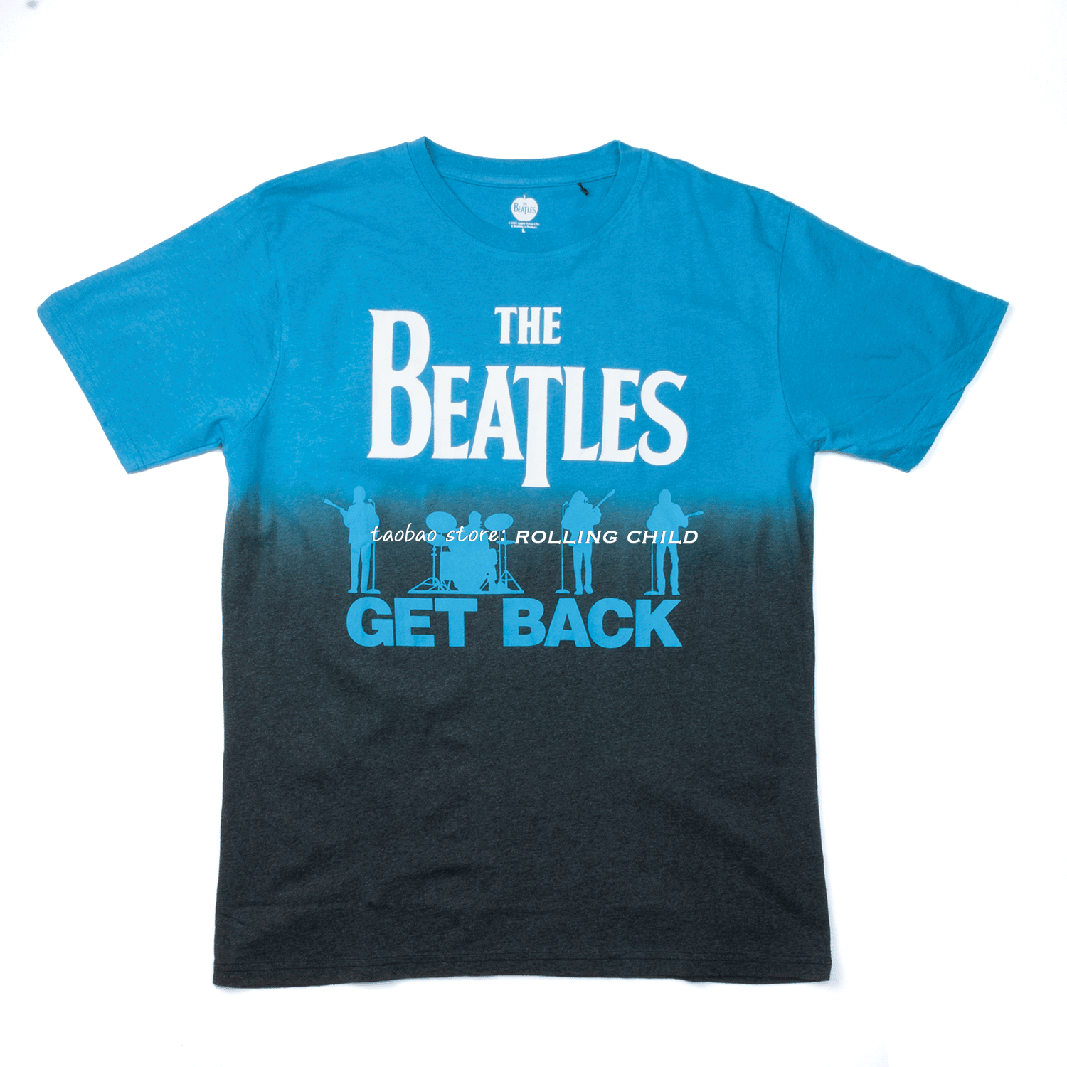 正版the beatles披头士甲壳虫乐队vintage摇滚短袖t恤u官方现行版