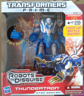 男孩儿童礼物玩具 变形金刚 领袖之证 V级 破天雷 狮王 美版