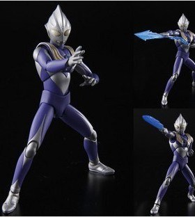 男孩儿童礼物玩具 SHF ULTRA-ACT 蓝色 天空形态 迪迦 迪加 人偶