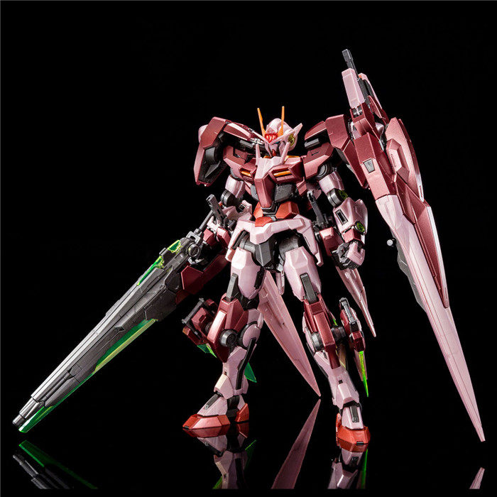 男孩儿童礼物玩具 机动战士敢达 MG 00高达 七剑7剑 三红 PB限定