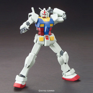男孩儿童玩具礼物 HG RX-78-2 元祖高达 新生版 万代拼装敢达