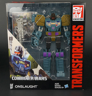 男孩儿童礼物玩具 变形金刚 IDW 合体战争 混天豹 战车队 袭击