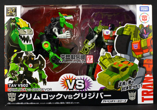 男孩儿童礼物玩具 变形金刚 领袖的挑战 RID 日版 钢锁VS铁腕