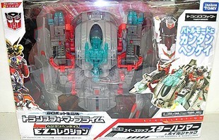 男孩儿童礼物玩具 变形金刚 领袖之证 传奇级千斤顶+星锤号飞船