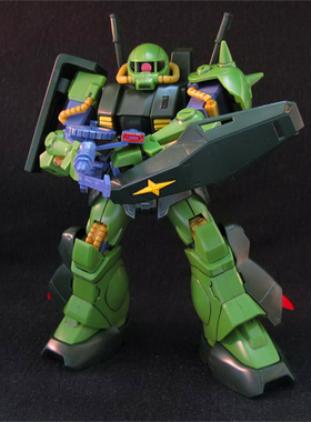 男孩儿童玩具礼物 高达 HG HGUC 1:144 RMS-106 高扎古 万代敢达