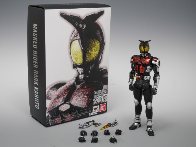 男孩儿童礼物玩具 假面骑士 SHF KABUTO 黑甲斗王 真骨雕 可动