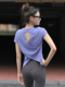 镂空交叉轻薄网纱美背显瘦速干运动上衣 短袖 2026新品 瑜伽服女罩衫