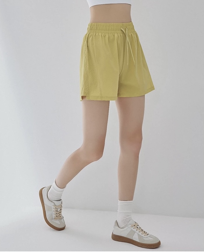 洋白菜工厂运动短裤女宽松速干凉感防走光夏季跑步训练健身瑜伽裤