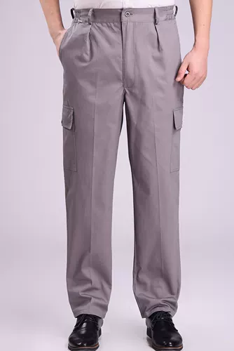 Мужские износостойкие летние тонкие штаны для работы, большой размер, увеличенная толщина