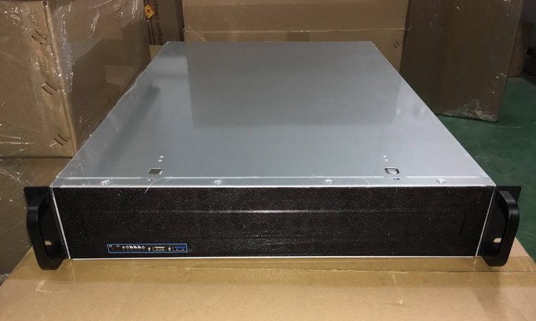 2U工控机箱防尘面板65CM深服务器机箱装双CPU大板PC电源位