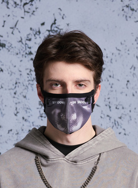 RAIN DOWN ON SHADOW 滑雪骑行户外徒步登山防尘防风感温变色口罩