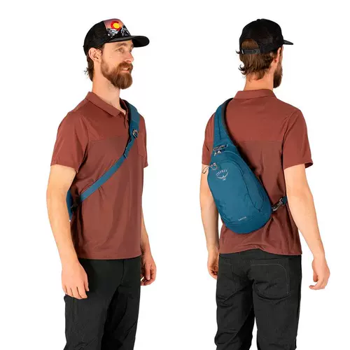 Spot Eagle Osprey Daylite Sling Daily Flash 6l Плековой пейзаж Крест -Кестный подлинный