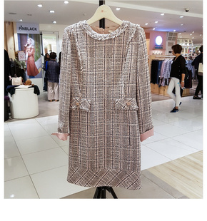 冬季 小香风连衣裙GIA JIGOTT OP11 新韩单JJ