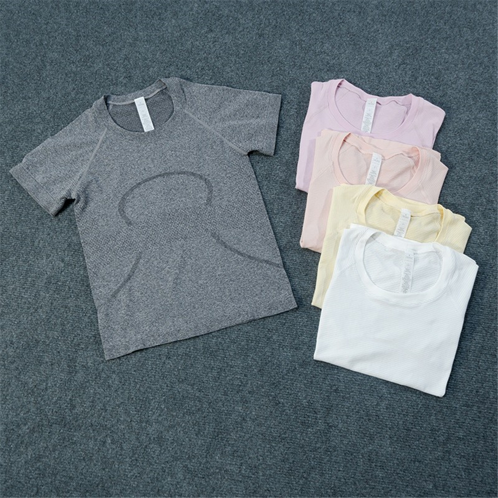 运动健身短袖高弹瑜伽紧身衣