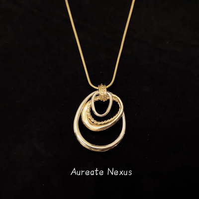 Vintage古着 Aureate Nexus 项链 几何