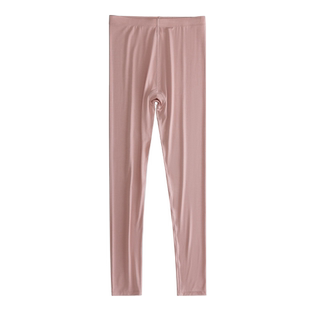 莫代尔秋裤女内穿秋冬季薄款无痕打底线裤紧身棉毛裤大码保暖裤