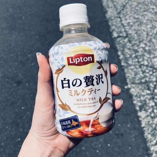日本进口立顿牛奶红茶饮料