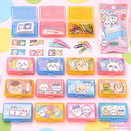 日本限定吉伊卡哇Chikawa乌萨奇小八盲盒贴纸闪卡片带收纳盒盲袋