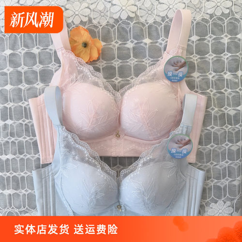 香蜜闺秀25112041调整款无钢圈亲肤棉文胸B杯提托胸部收副乳内衣