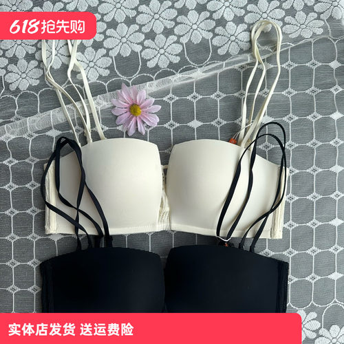 香蜜闺秀B杯3112023两排扣蕾丝无钢圈轻盈舒适中厚美背内衣文胸