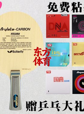 正品国行蝴蝶王VIS底板维斯卡利亚外置碳素乒乓球拍底板