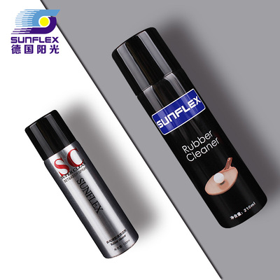 阳光泡沫乒乓球胶皮清洗剂