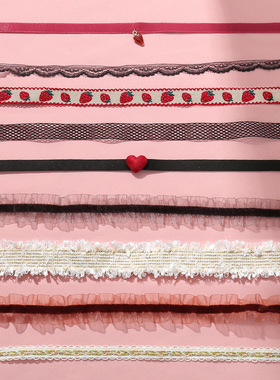 百搭choker锁骨链短款项圈脖子