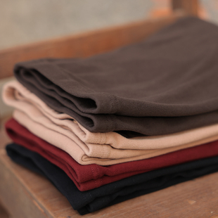 磨毛打底裤 冬季 高弹力松紧腰舒适亲肤保暖 荼 慢慢变蓝原创