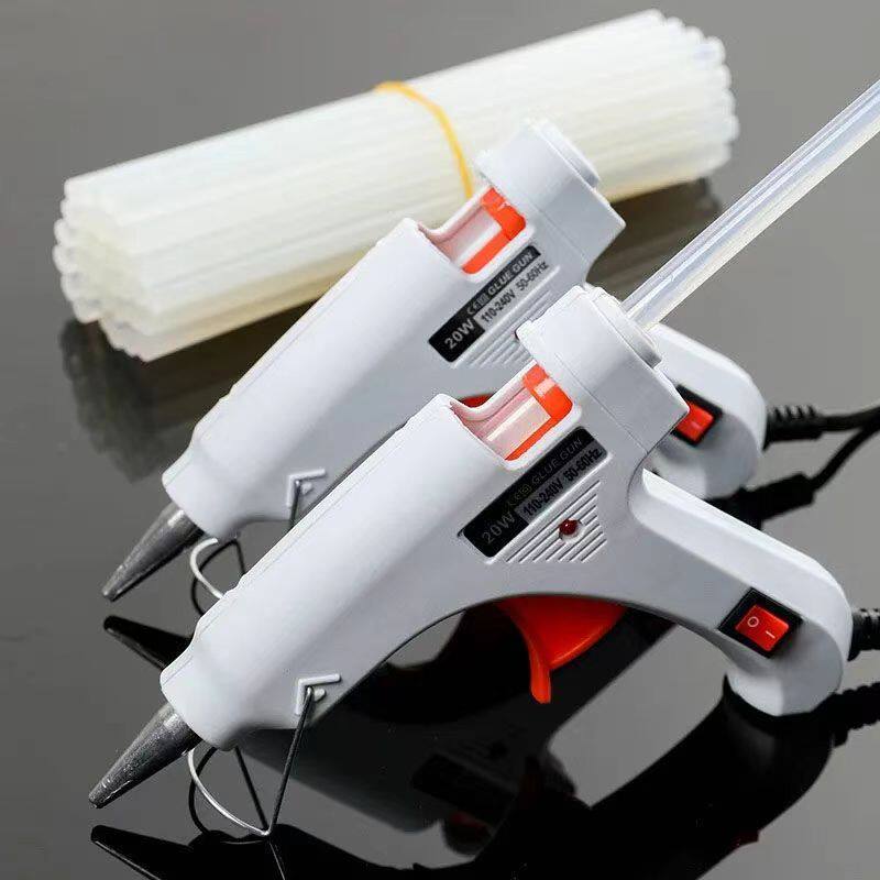 热胶枪手工DIY制作用送颜色随机热熔胶 胶枪